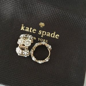 kate spade Jewelry - Kate Spade Pearl & Crystal Flower Earring kate spade Jewelry - Kate Spade Pearl & Crystal Flower Earring